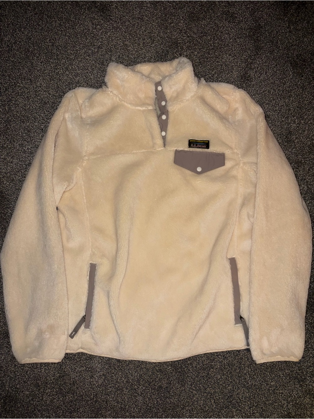L.L. Bean Sherpa Pullover Jacket